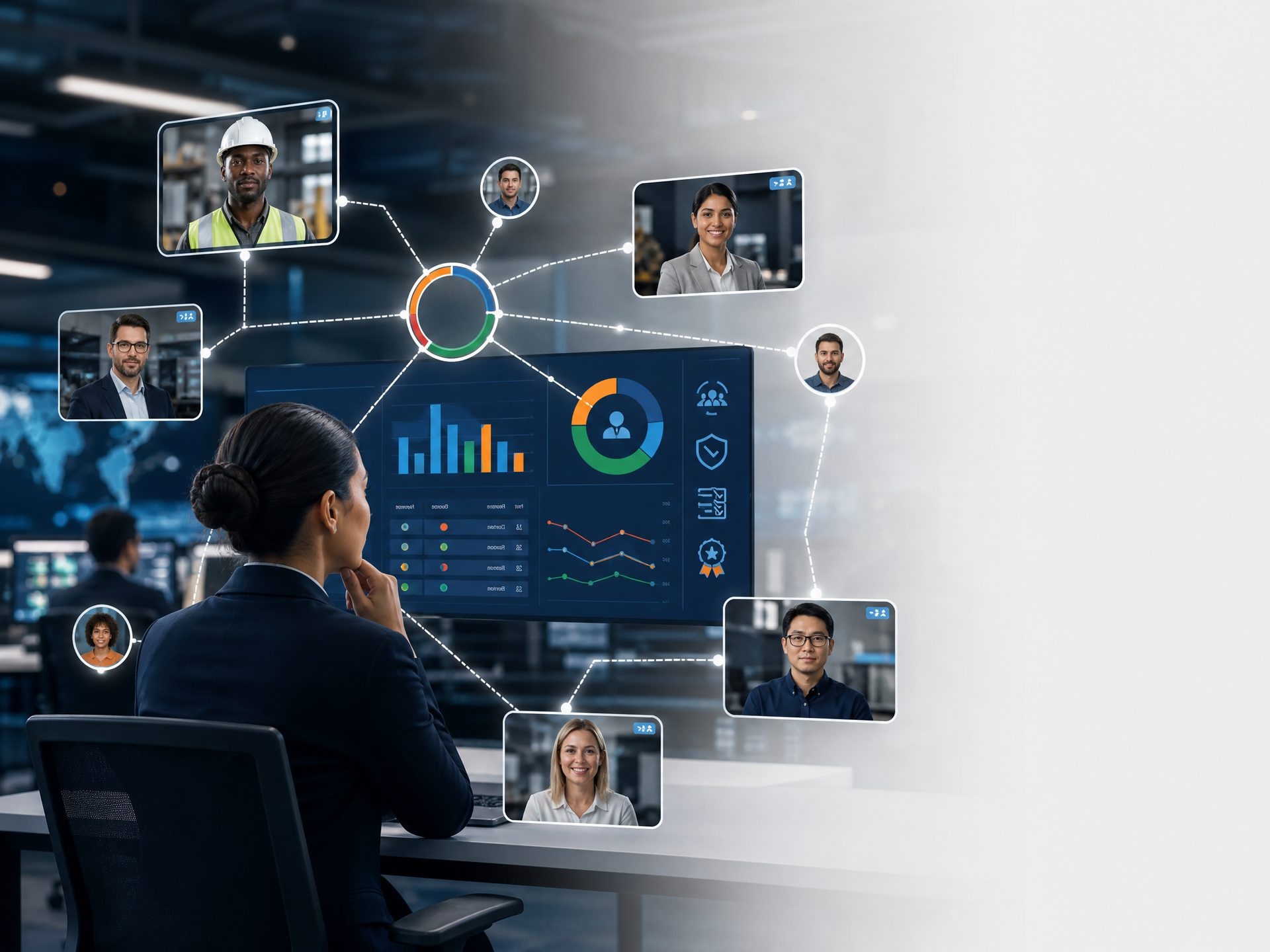 HirePlus VMS dashboard connecting client, candidates, and vendor network in real time